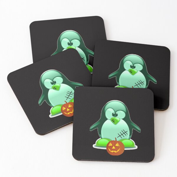 Item preview, Penguin Zombie Halloween  designed and sold by Angelle55.