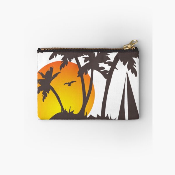 Item preview, Sunshine Beach Coconut Trees Graphic Spring Vacation Tee Tops designed and sold by Davidnft.