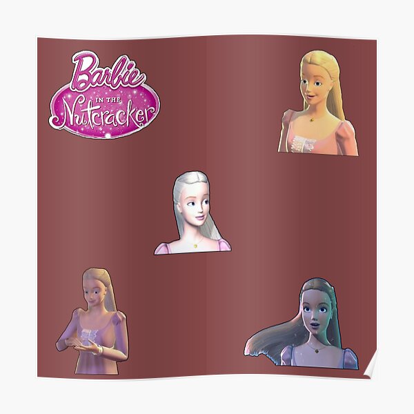 "Barbie in the nutcracker!" Poster for Sale by Marijeta16 Redbubble