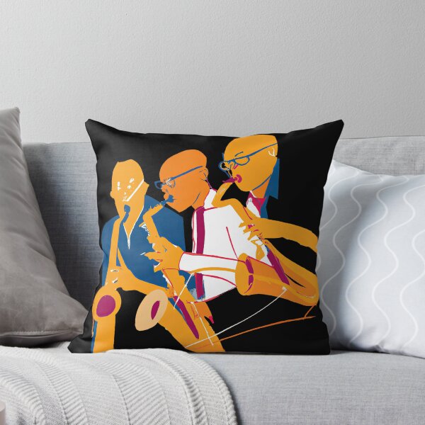 Item preview, Abstract Saxophone Trio Print designed and sold by ThePurpleMelon.