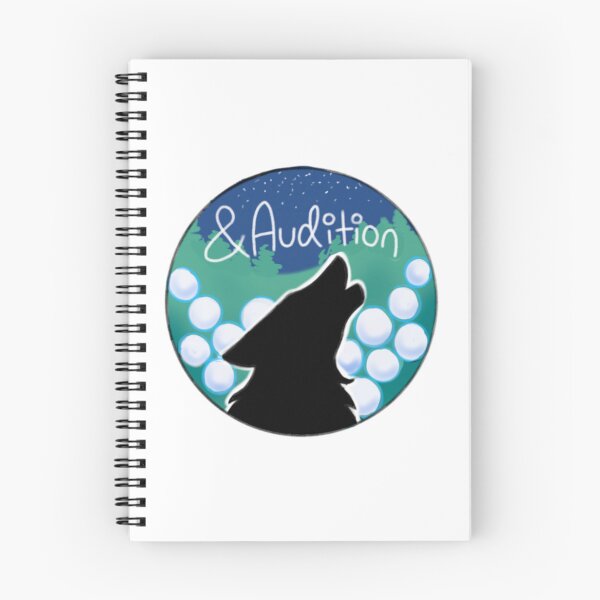 Item preview, &TEAM &Audition The Howling Wolf Logo  designed and sold by starl03t25.