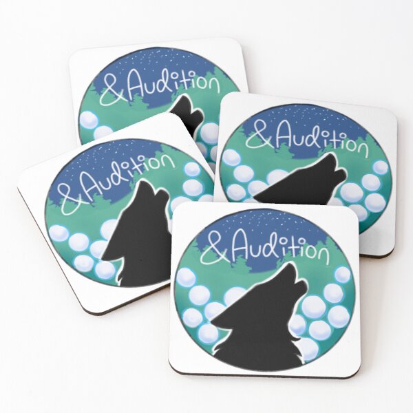 Item preview, &TEAM &Audition The Howling Wolf Logo  designed and sold by starl03t25.