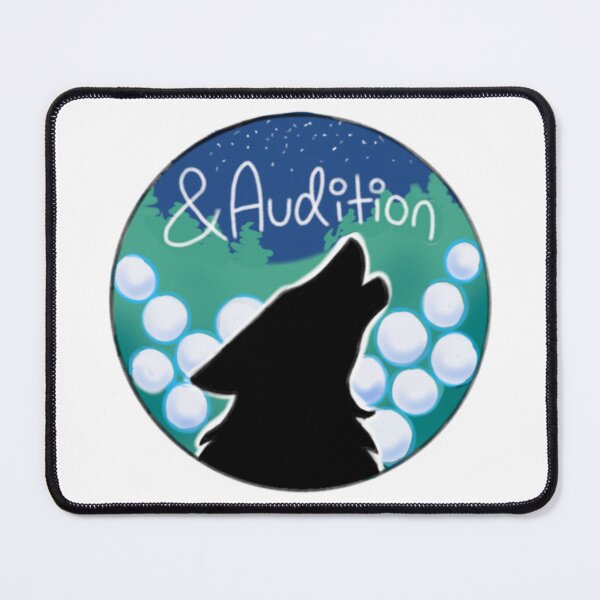 Item preview, &TEAM &Audition The Howling Wolf Logo  designed and sold by starl03t25.