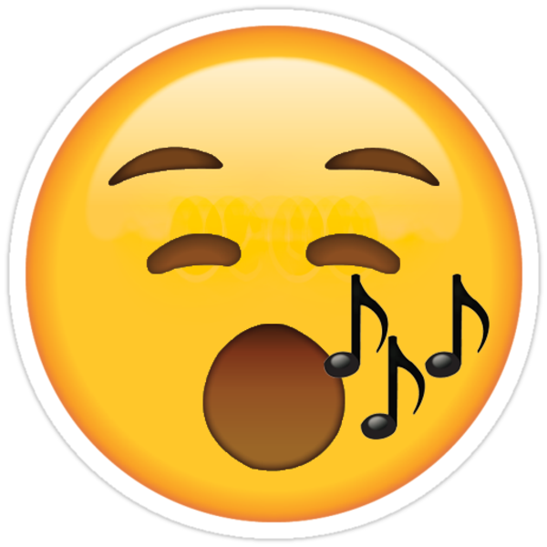 Singing smiles. Singer ЭМОДЖИ. Singer Emoji. Singing Emoji.