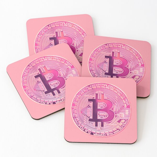 Item preview, Hot Pink Bitcoin  designed and sold by Anonymousbtb.