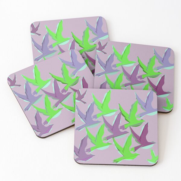Item preview, Cubistic Doves designed and sold by JoanNinjaHen.