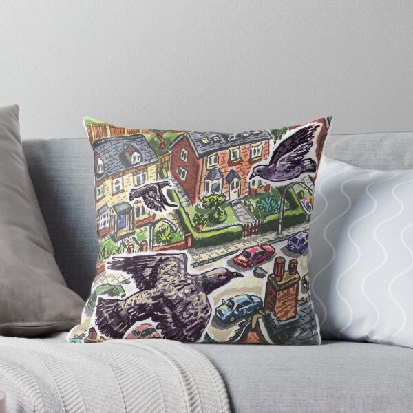 Item preview, Flying Pigeons Over a Street designed and sold by Vincenzo Blaschi.