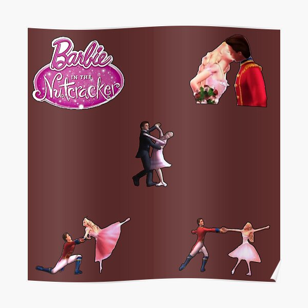 "Barbie in the nutcracker!" Poster for Sale by Marijeta16 Redbubble