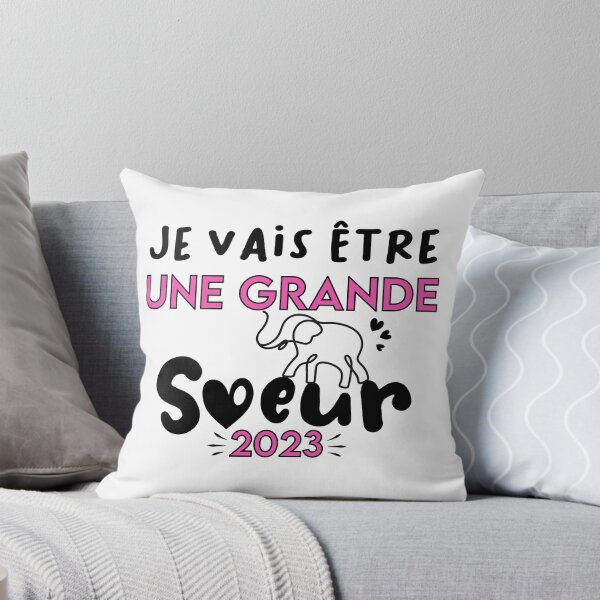 Item preview, I'm going to be a big sister elephant pregnancy announcement 2023 designed and sold by Manou  Creations.