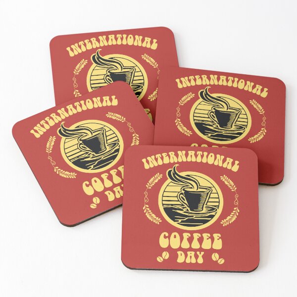 Item preview, International Coffee Day - 1st October designed and sold by Fab Art DESIGN LAB.