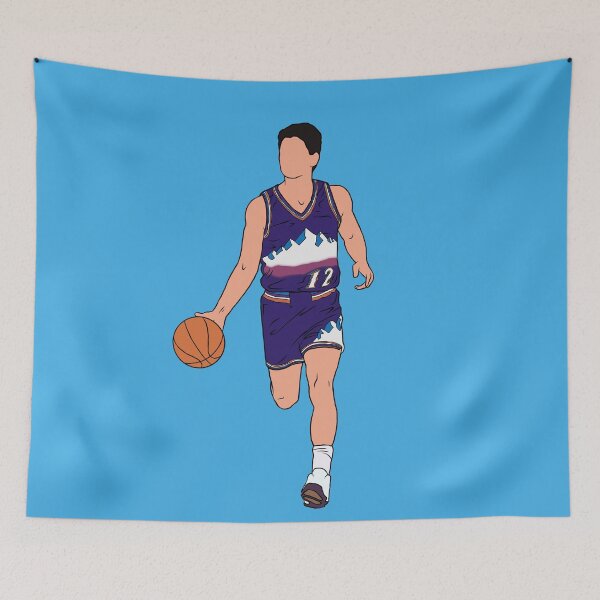Item preview, John Stockton Dribbling designed and sold by RatTrapTees.