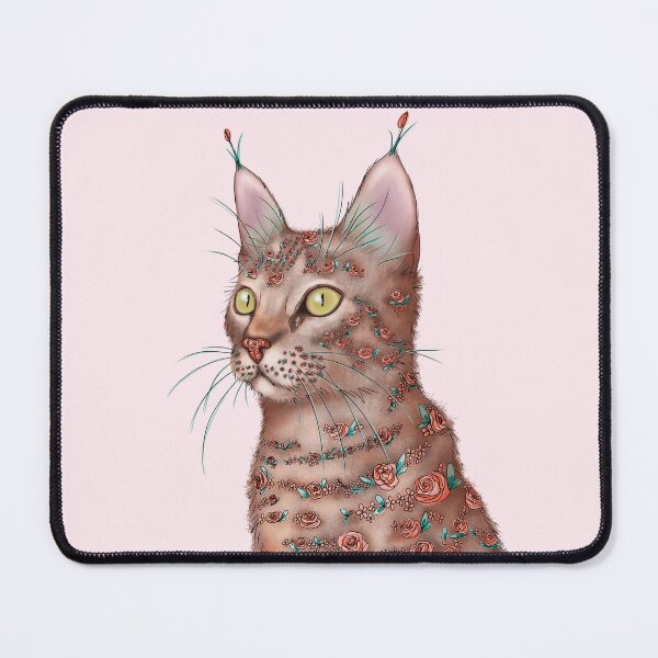 Item preview, Blossoming Kitty Portrait designed and sold by caitlinshea24.