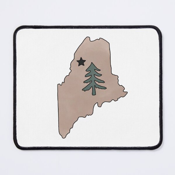 Item preview, ME, Maine State, Map, Family Vacation, Nature, Outdoor activities, Digital Stickers designed and sold by SHiNStudio.