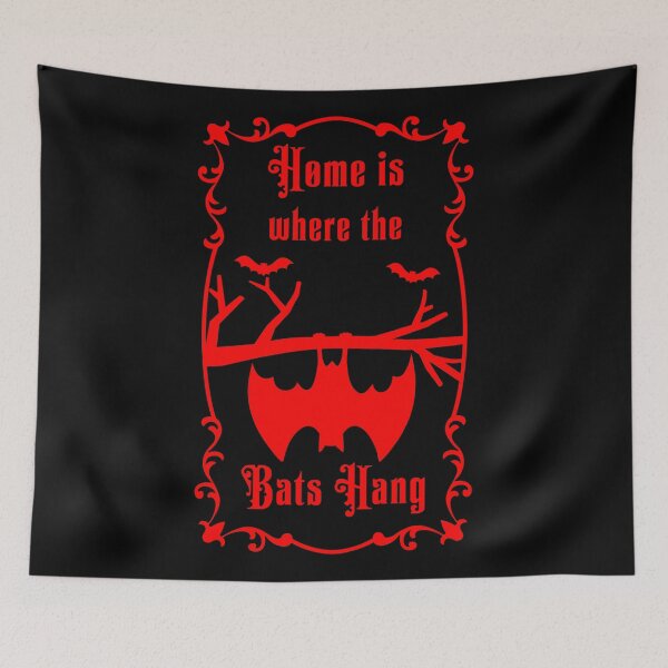 Item preview, Home is where the bats hanging designed and sold by ValentinaHramov.