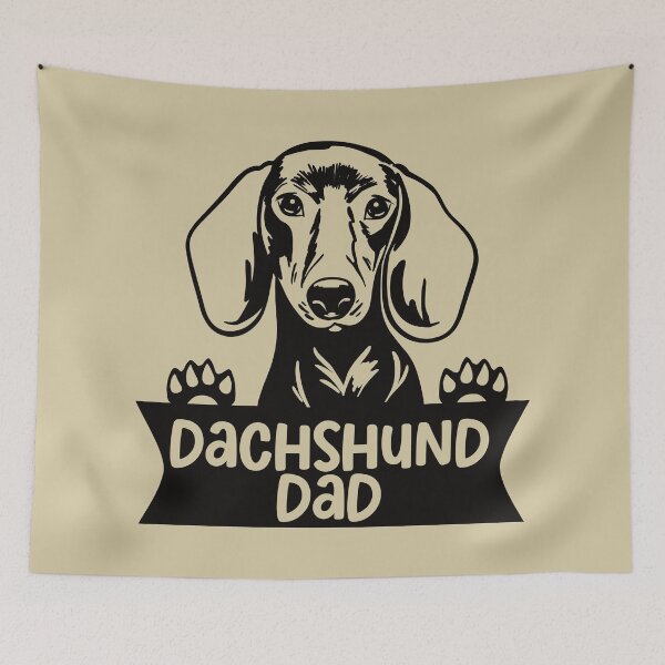 Item preview, Dachshund Dad - Doxie Dog Owner designed and sold by DebbisPalette.