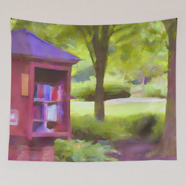 Item preview, Little Free Library designed and sold by priddypaintings.