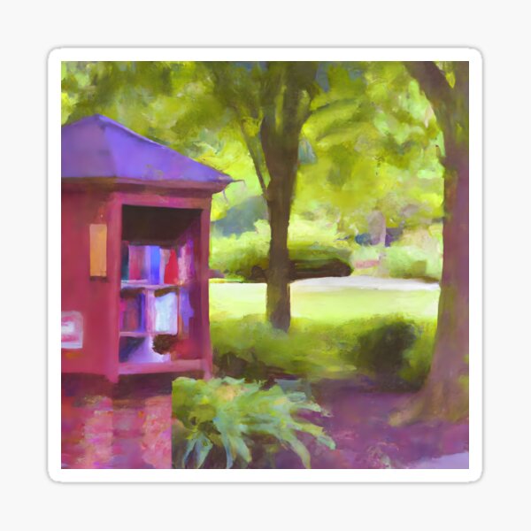 Item preview, Little Free Library designed and sold by priddypaintings.