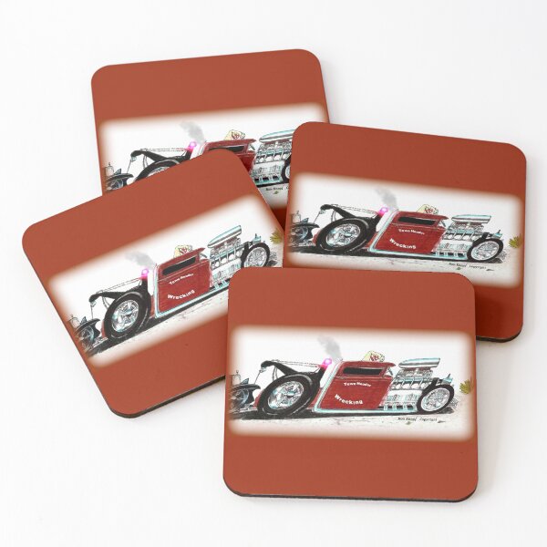 Item preview, Hot Rod Art  //  Towe Header Wrecking Service. designed and sold by Imagin8er.