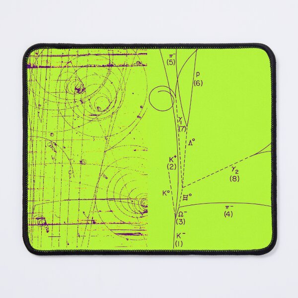 Item preview, First Observation of Omega-Minus Particle designed and sold by ScienceSource.