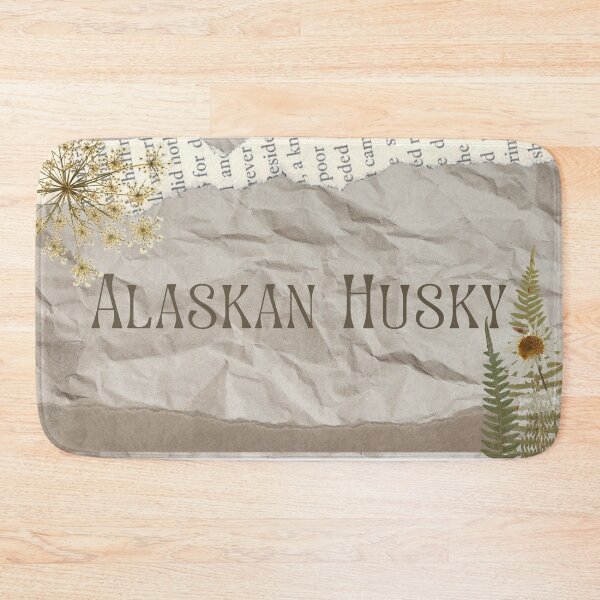 Item preview, Alaskan Husky Scrapbook Style designed and sold by Hallamalla.