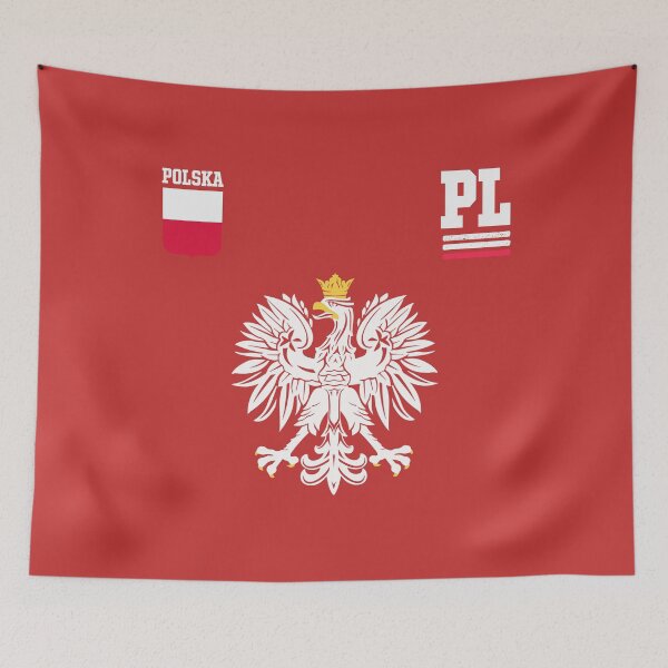 Item preview, Poland Fan Polish Eagle Polska Flag  designed and sold by MrEddie10.