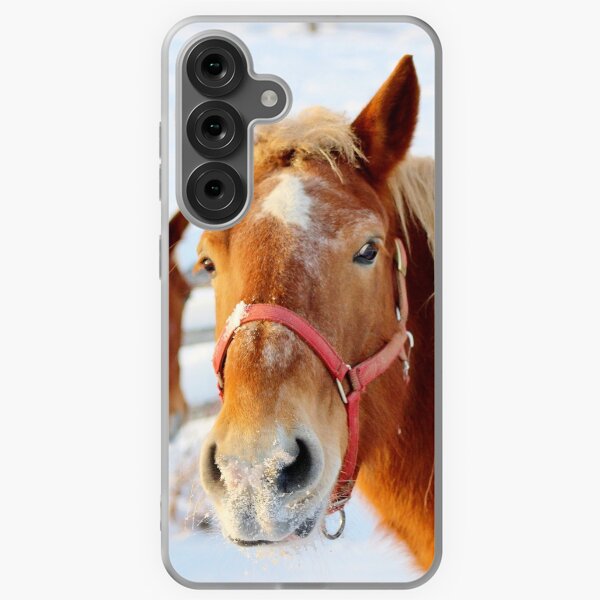 A Snowy Face Samsung Galaxy Soft Case