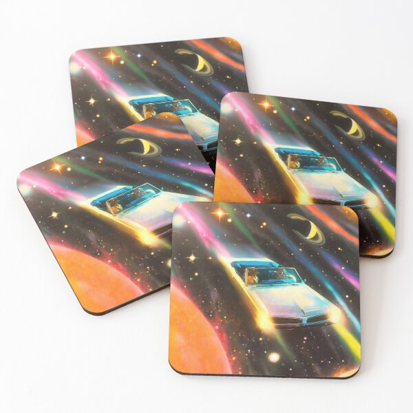 Item preview, When The Light Gets In - Colorful Sci-Fi Space Exploration Adventure Collage Art, Retro-Futuristic Design designed and sold by Taudalpoi.