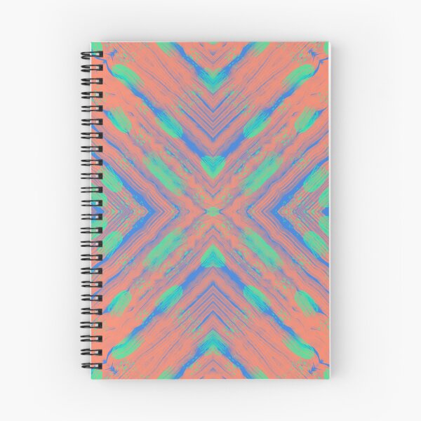 Item preview, Orange, Green And Blue Letter X Seamless Pattern  designed and sold by Designs By YL.