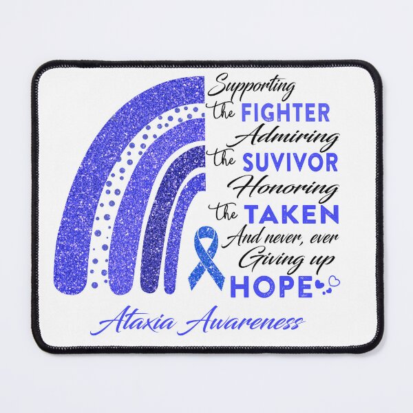 Item preview, Ataxia Warrior Supporting Fighter Ataxia Awareness designed and sold by Gillosina.