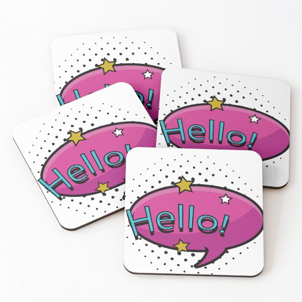 Item preview, Hello red bubble designed and sold by YAZEEDBASH.