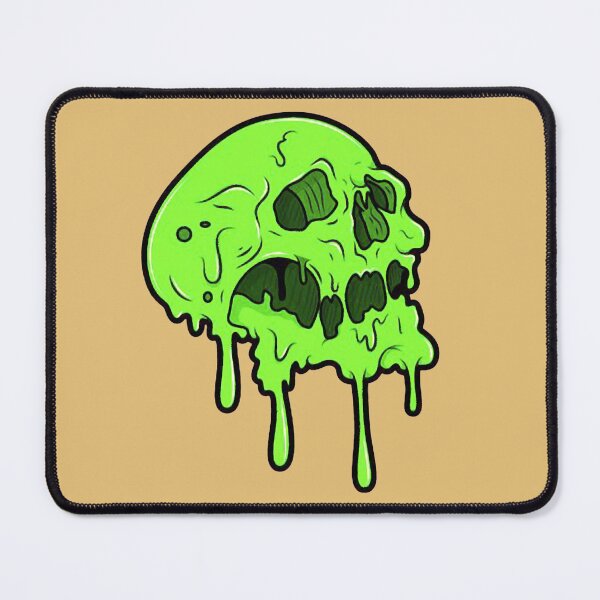 Item preview, toxic skull designed and sold by si3iy.