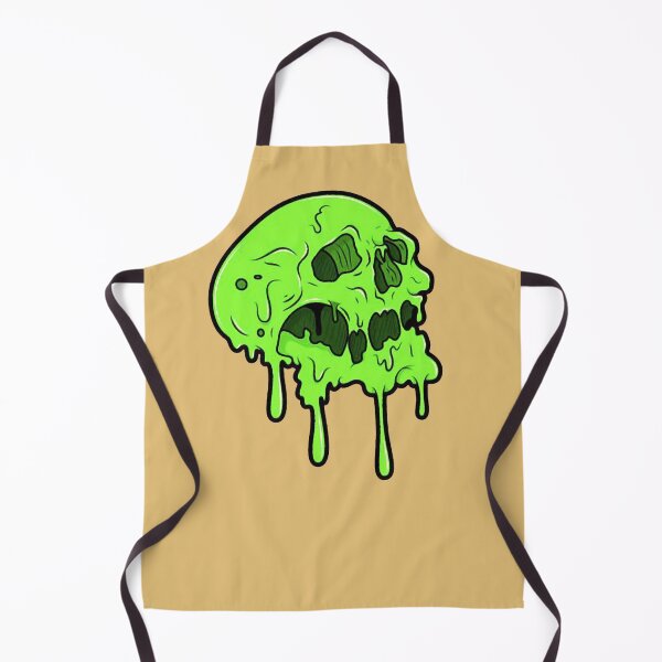Item preview, toxic skull designed and sold by si3iy.