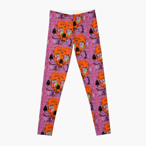 CREEP IT REAL THIS HALLOWEEN BY 12TH THE CREATOR X LA CLUB Leggings