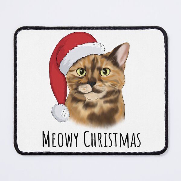 Item preview, Tortie Santa Cat designed and sold by caitlinshea24.