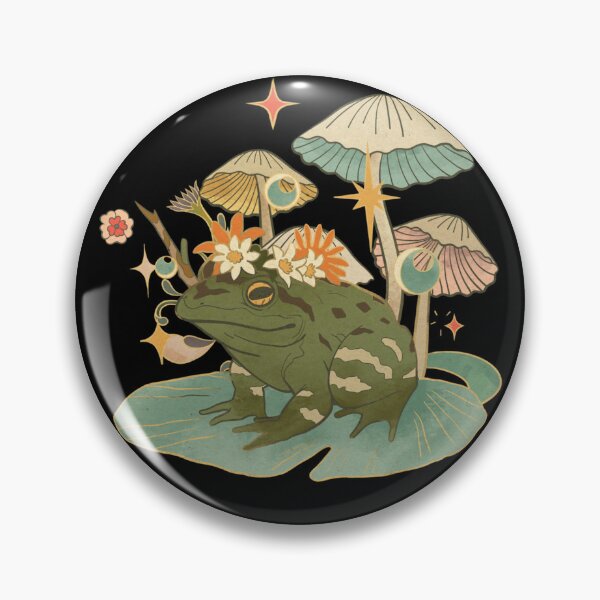 Item preview, cute frog designed and sold by hedoniism-shop.