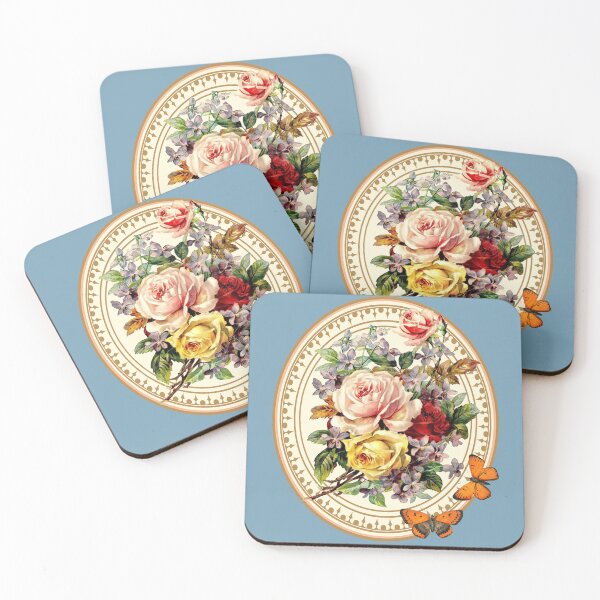Item preview, Victorian Roses and Butterflies  designed and sold by sandpiperstudio.