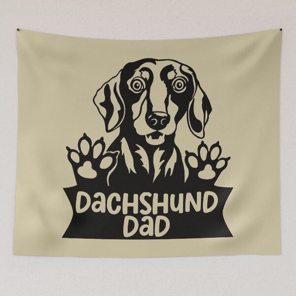 Item preview, Dachshund Dad - Doxie Dog Owner designed and sold by DebbisPalette.