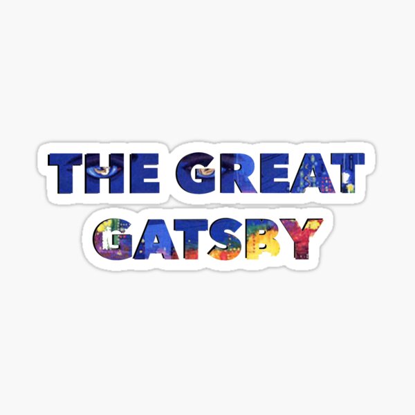 The Great Gatsby Sticker