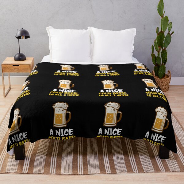 Item preview, A NICE COLD BEER IS ALL I NEED designed and sold by MJ96-PRO.