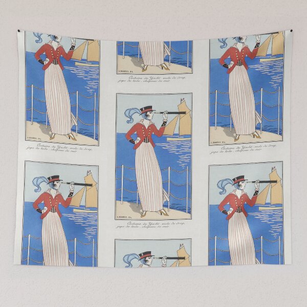 Artikelvorschau, Bootskostüm George Barbier Fashion Plate entworfen und verkauft von Old Soul Vintage .
