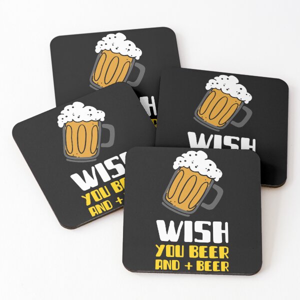 Item preview, WISH YOU BEER AND + BEER designed and sold by MJ96-PRO.