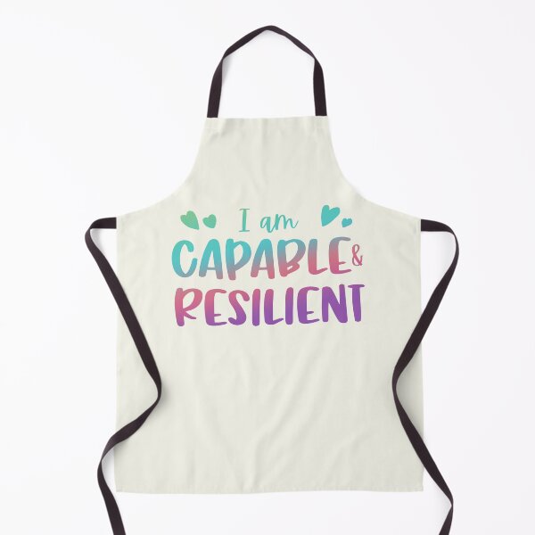Item preview, I Am Capable & Resilient designed and sold by GrimButterfly.