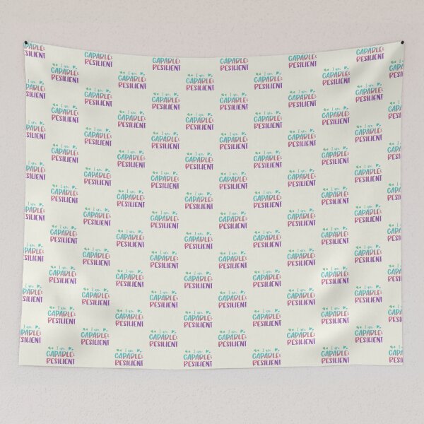 Item preview, I Am Capable & Resilient designed and sold by GrimButterfly.