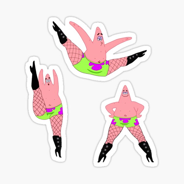 Patrick Star Stickers for Sale