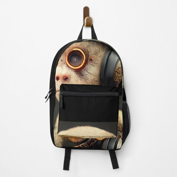 Item preview, Cute Monkey With Headphones designed and sold by RomeoSketches.
