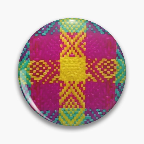 Artikelvorschau, Mexikanischer authentischer Stoff, Boho-Chic-Haus, leuchtende Farben, Stickerei, Dekoration, gewebtes Textil entworfen und verkauft von T-Mex.