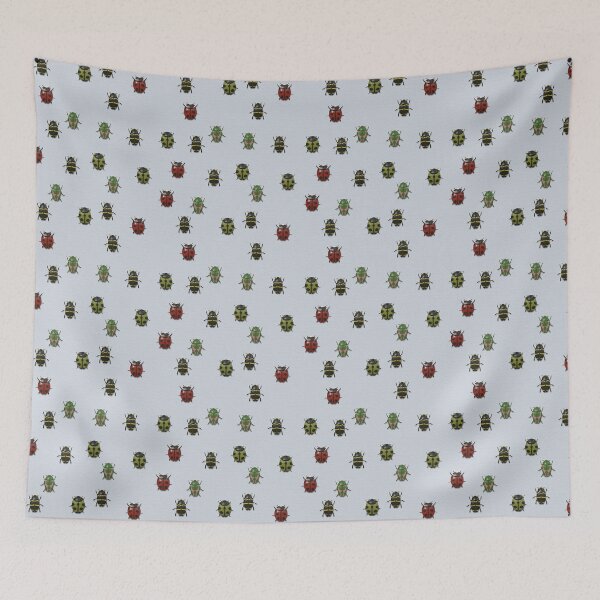 Item preview, Colored Beetles Pattern designed and sold by RafaelLima7.