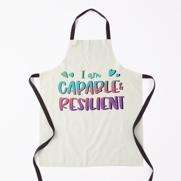 Item preview, I Am Capable & Resilient designed and sold by GrimButterfly.
