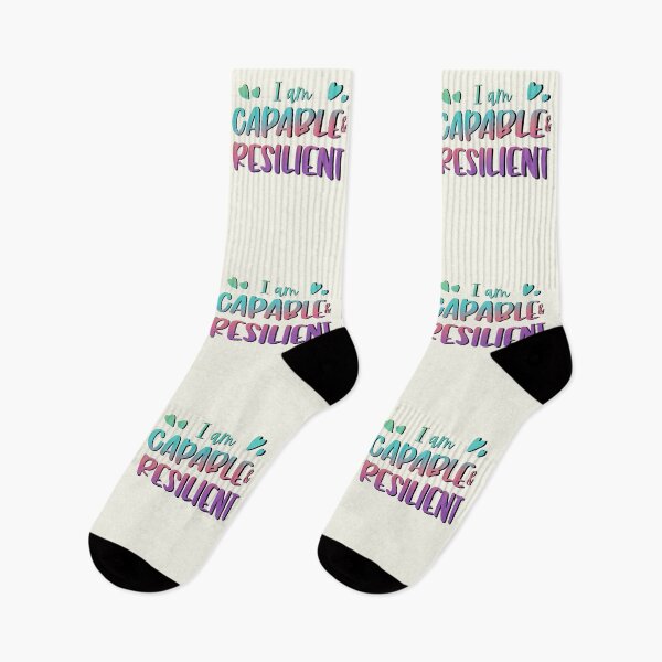 Item preview, I Am Capable & Resilient designed and sold by GrimButterfly.