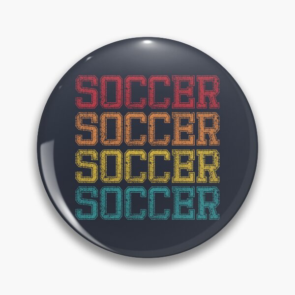 Item preview, College Style Soccer Text (retro colors) designed and sold by Numero14.